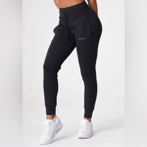 NVGTN Jet Black Joggers
